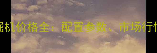 图片 200吨红色挖掘机价格全：配置参数、市场行情及选购指南2