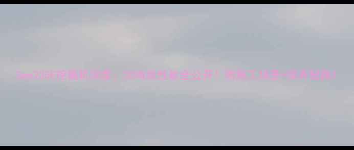 图片 Swe235E挖掘机深度：20吨级性能全公开！附施工场景+保养秘籍1