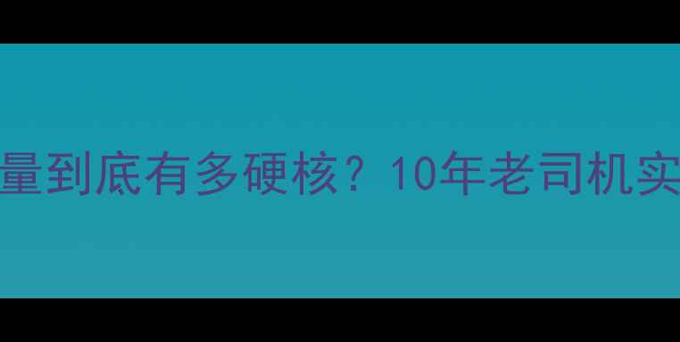 柳工挖掘机质量到底有多硬核10年老司机实测报告来了