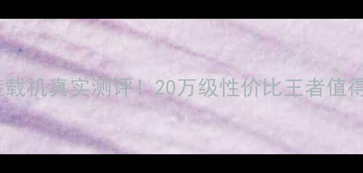 图片 ✨龙工850装载机真实测评！20万级性价比王者值得入手吗？✨