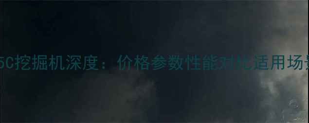三一重工135C挖掘机深度价格参数性能对比适用场景全公开