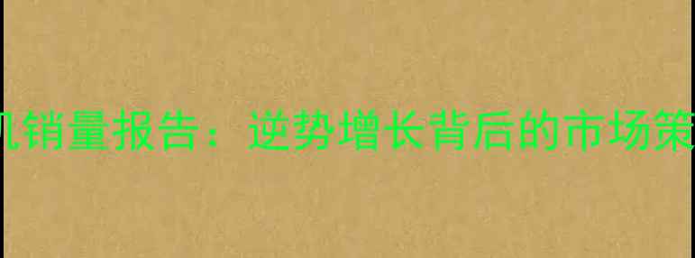 三一重工挖掘机销量报告逆势增长背后的市场策略与行业启示
