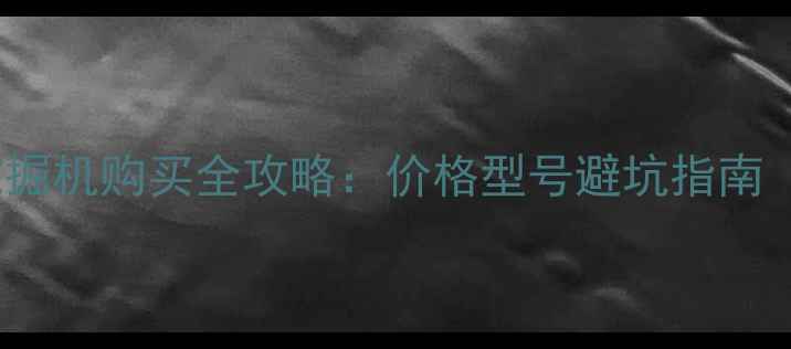 图片 二手斗山258挖掘机购买全攻略：价格型号避坑指南（附真实图片）