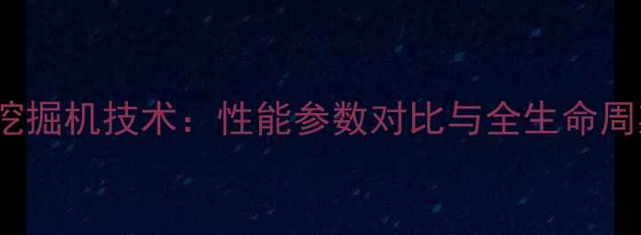 加藤HD250挖掘机技术性能参数对比与全生命周期维护指南
