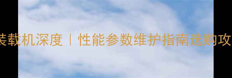 卡特彼勒1200装载机深度性能参数维护指南选购攻略全公开