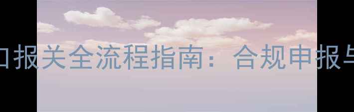 图片 天津卡特挖掘机出口报关全流程指南：合规申报与跨境运输解决方案