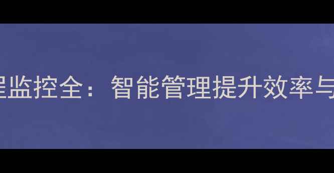 图片 挖掘机远程监控全：智能管理提升效率与安全指南1