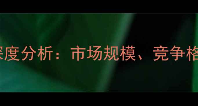 挖机租赁行业深度分析市场规模竞争格局与未来趋势