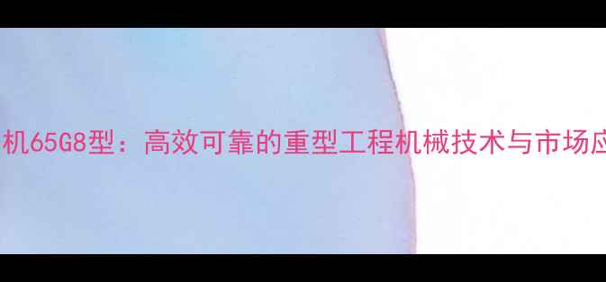 图片 新源挖掘机65G8型：高效可靠的重型工程机械技术与市场应用指南2