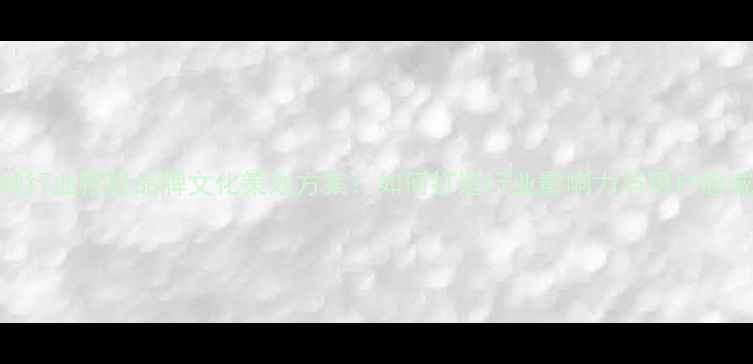 图片 机械行业挖机品牌文化策划方案：如何打造行业影响力与用户忠诚度