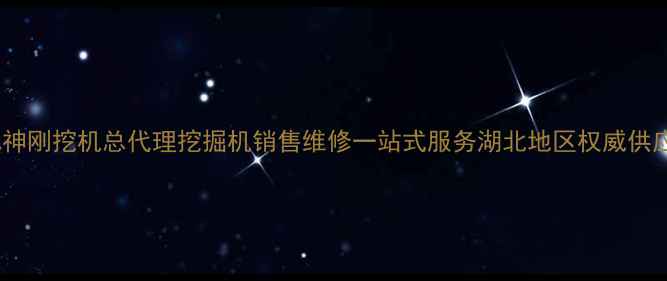 湖北神刚挖机总代理挖掘机销售维修一站式服务湖北地区权威供应商