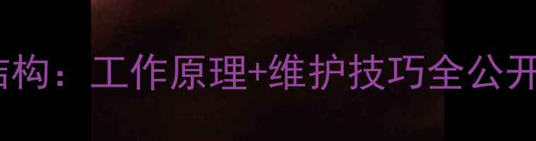 图片 现代挖掘机水箱结构：工作原理+维护技巧全公开（附高清图解）1