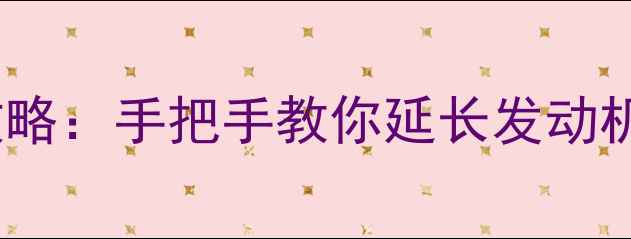 装载机柴滤清理全攻略手把手教你延长发动机寿命省油又避坑