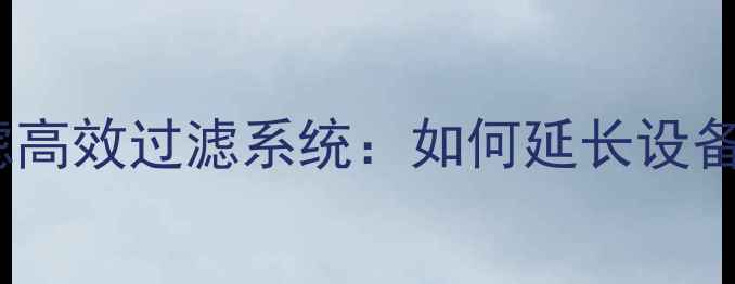 龙工装载机沙漠专用空滤高效过滤系统如何延长设备寿命应对极端沙尘环境