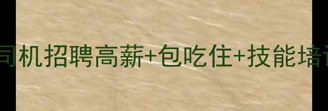 急招广东装载机司机招聘高薪包吃住技能培训急缺15人