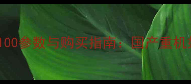 图片 📢山河智能挖掘机100参数与购买指南：国产重机如何颠覆市场？📢1