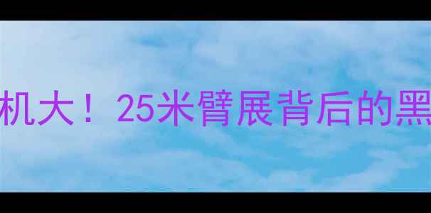国内最长长臂挖机大25米臂展背后的黑科技与施工奇迹