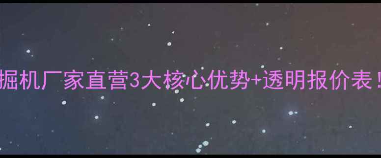 楚雄山东临工挖掘机厂家直营3大核心优势透明报价表本地客户速看