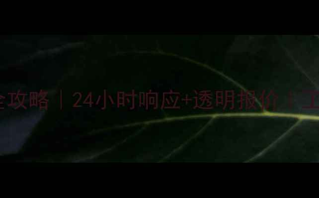 长春市挖掘机租赁全攻略24小时响应透明报价工程机械设备租赁指南